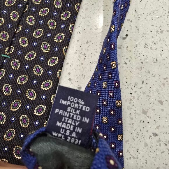 Vintage Tommy Hilfiger Preppy Silk Tie - Picture 8 of 10